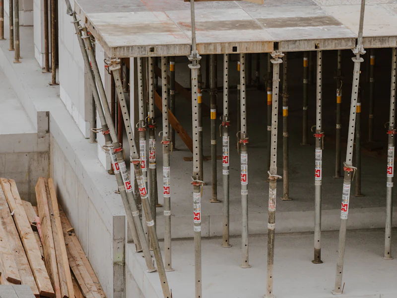 Suspended slab soffit formwork